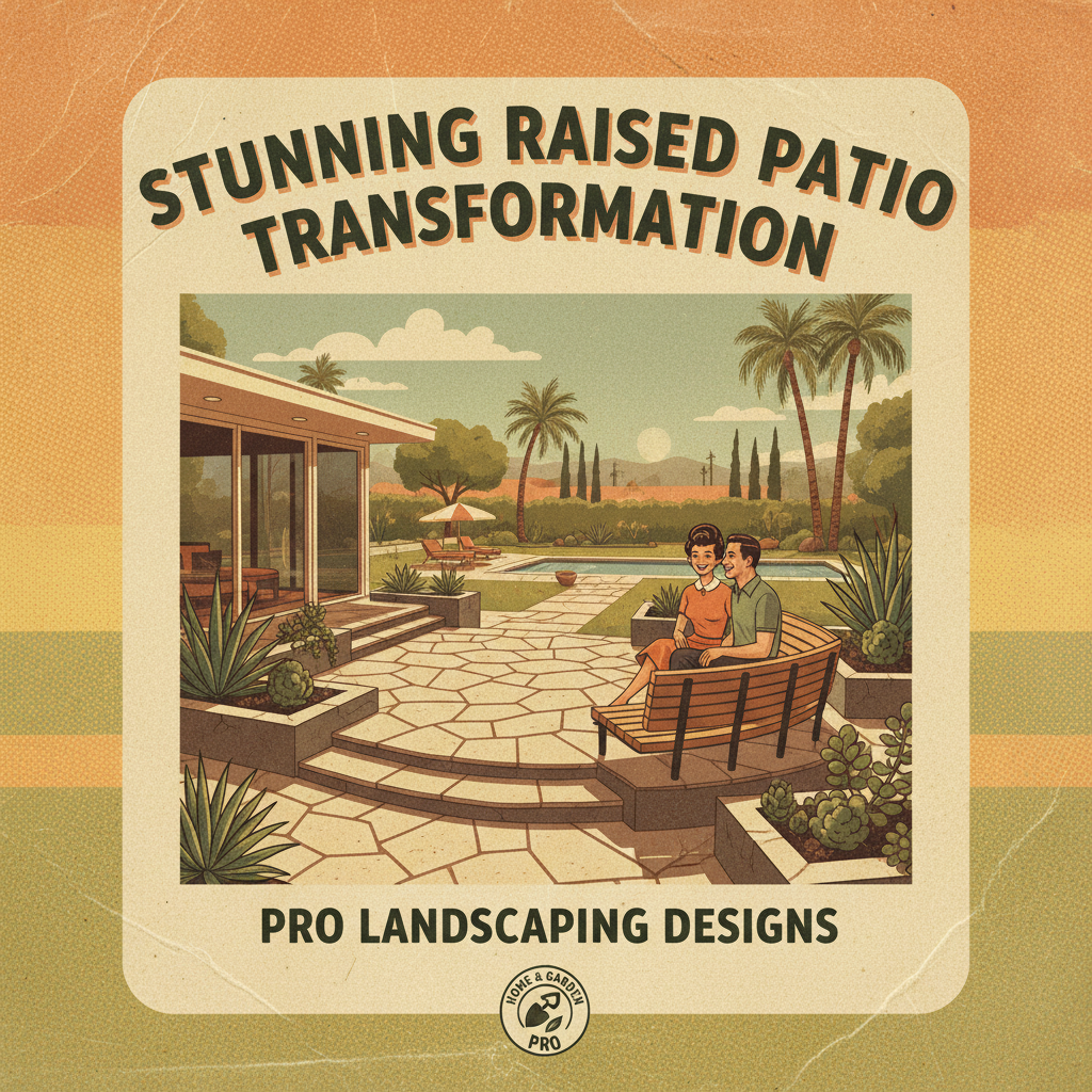 Stunning Raised Patio Transformation
