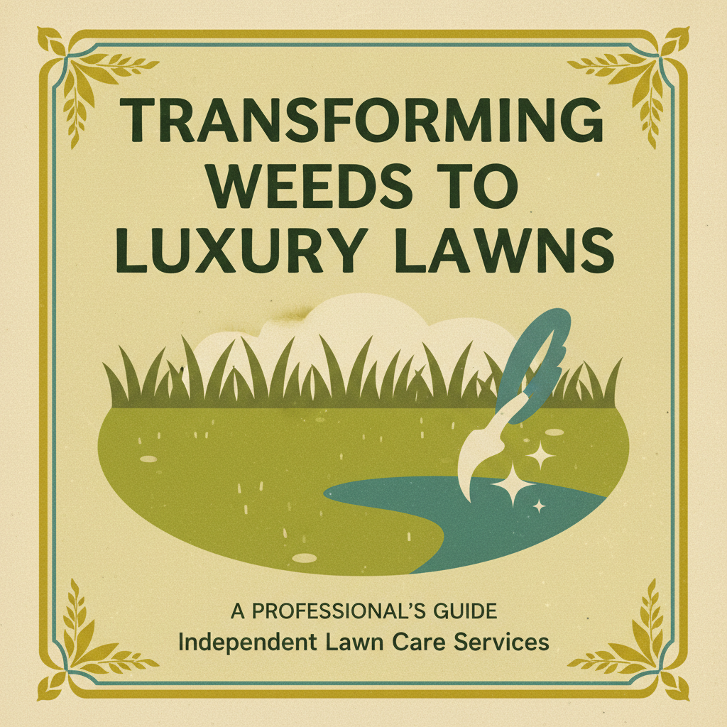 Transforming Weeds to Luxury Lawns