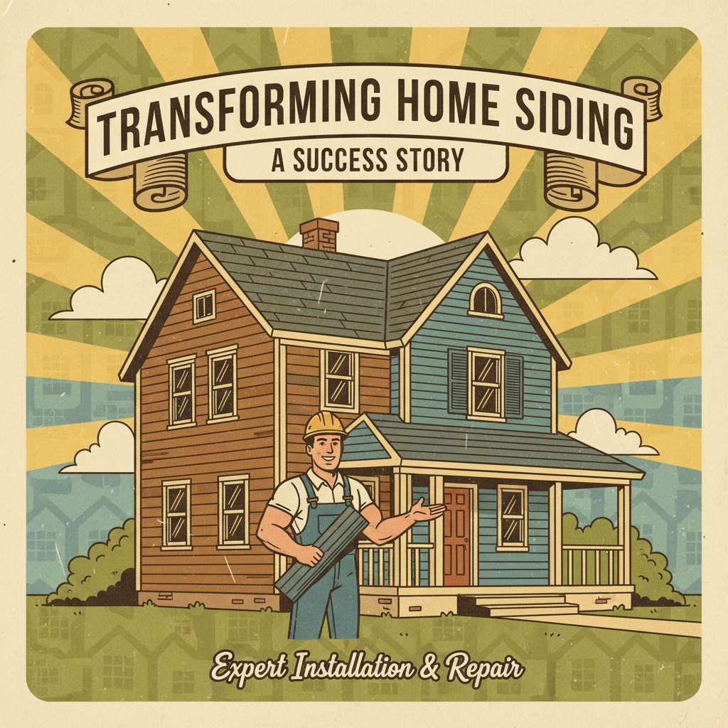 Transforming Home Siding: A Success Story