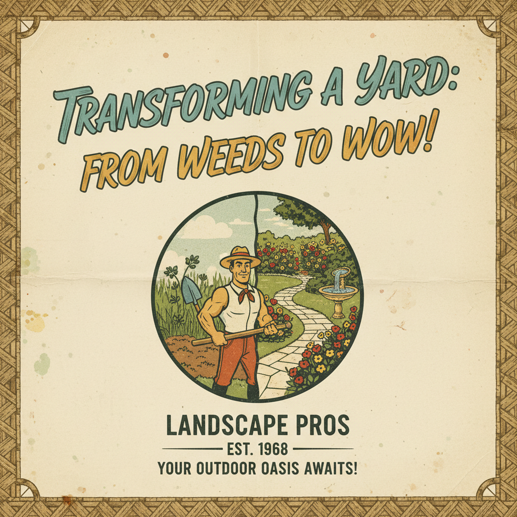 Transforming a Yard: From Weeds to Wow!