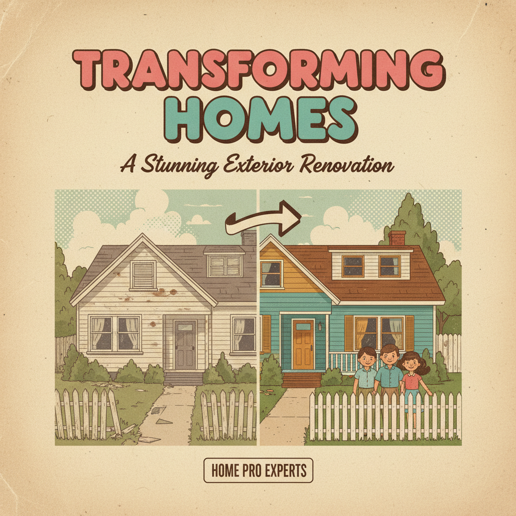 Transforming Homes: A Stunning Exterior Renovation