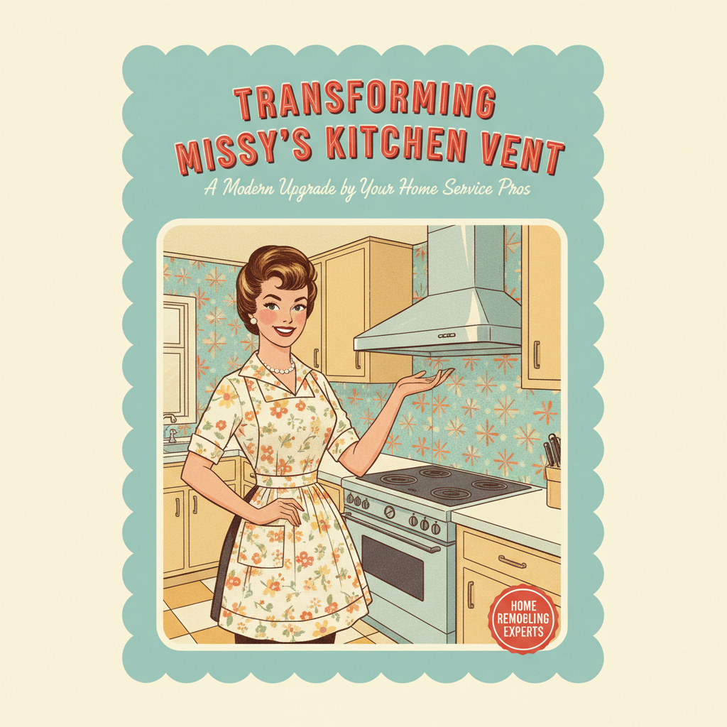 Transforming Missy's Kitchen Vent