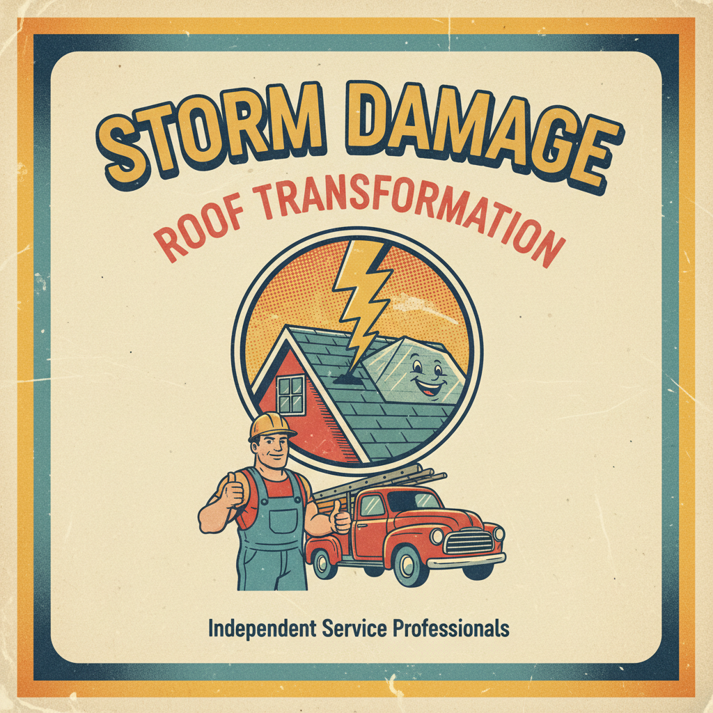 Storm Damage Roof Transformation