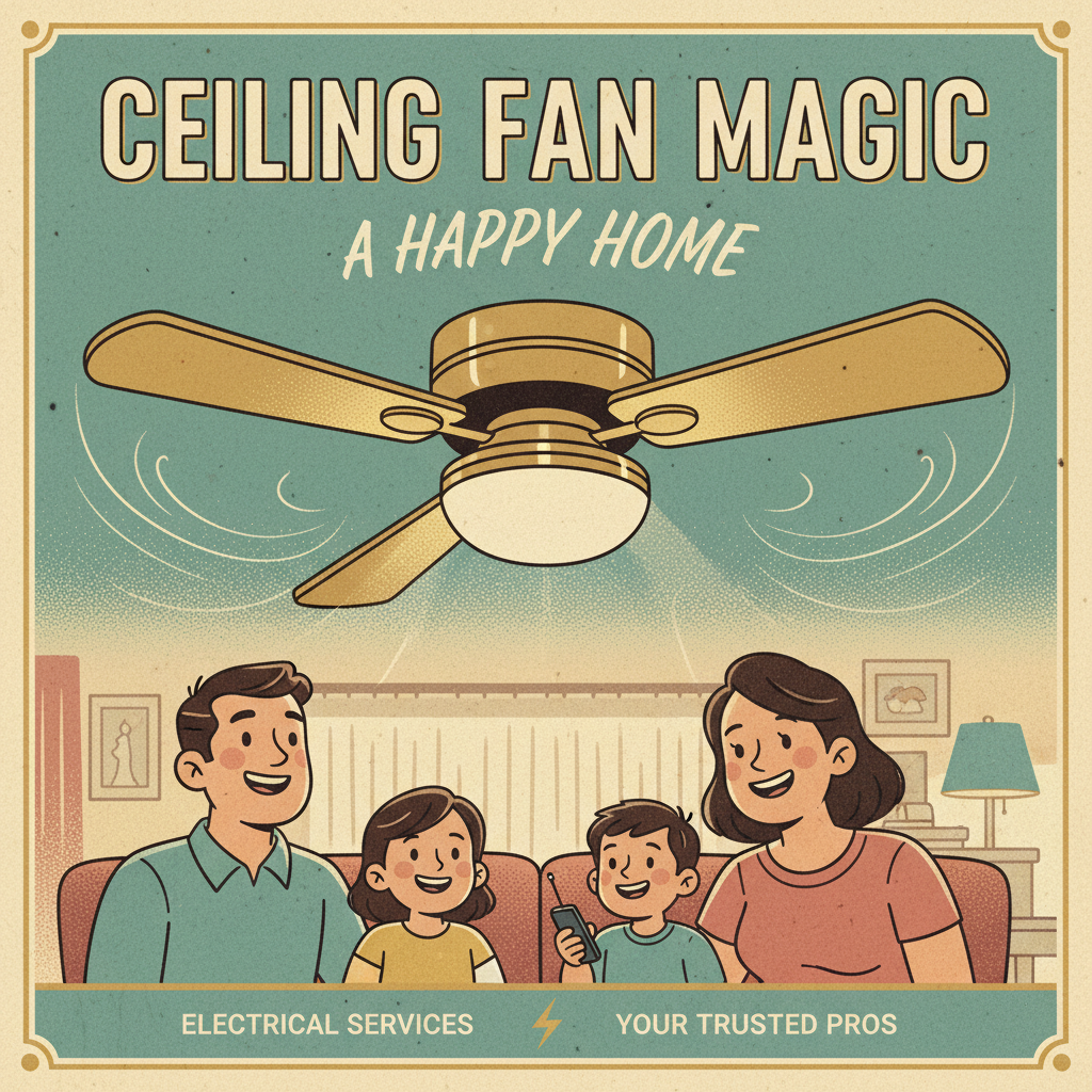 Ceiling Fan Magic: A Happy Home