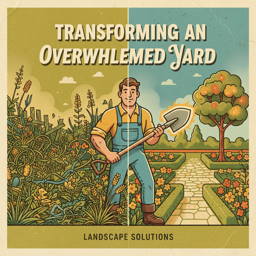 Transforming an Overwhelmed Yard