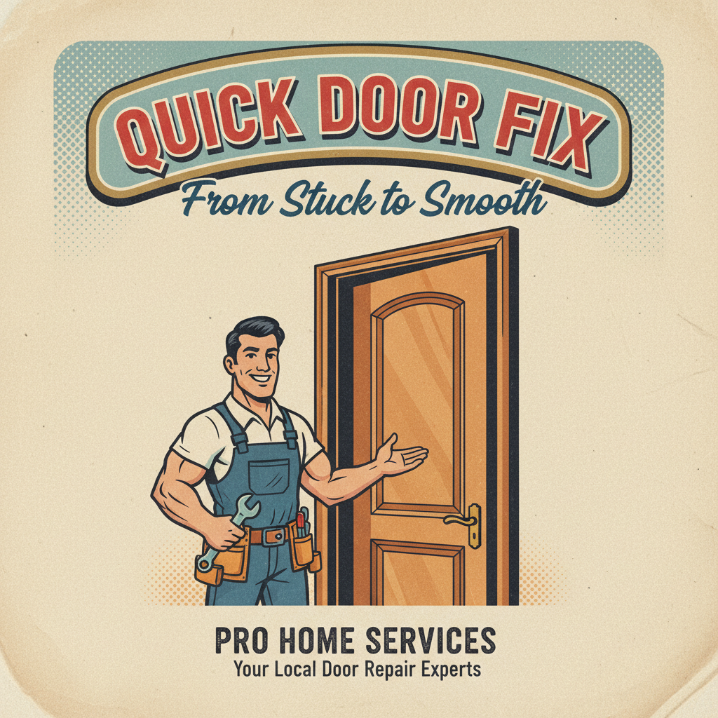Quick Door Fix: From Stuck to Smooth