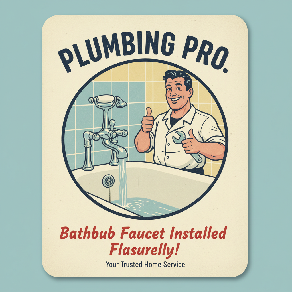 Bathtub Faucet Installed Flawlessly!