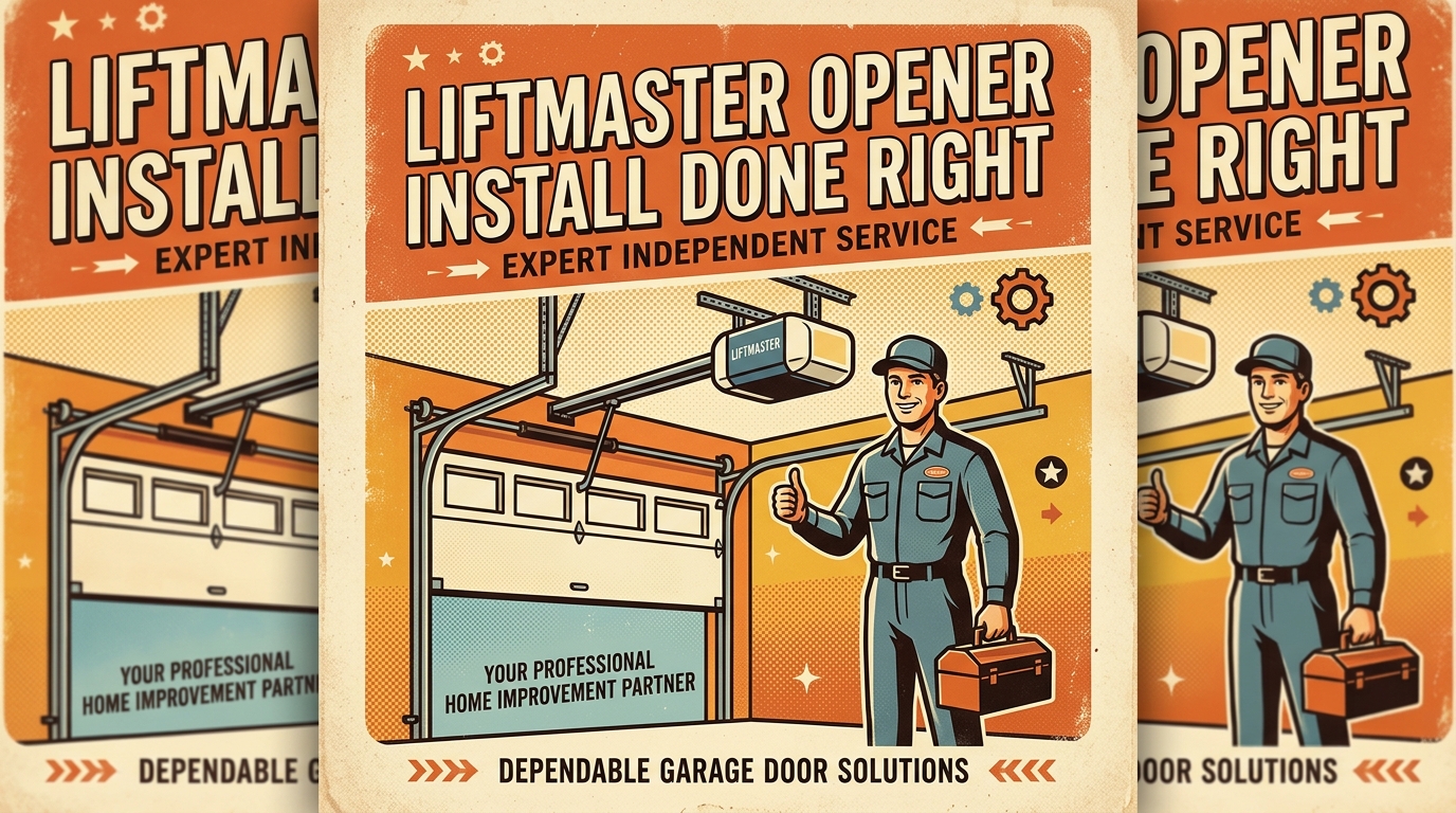 LiftMaster Opener Install Done Right