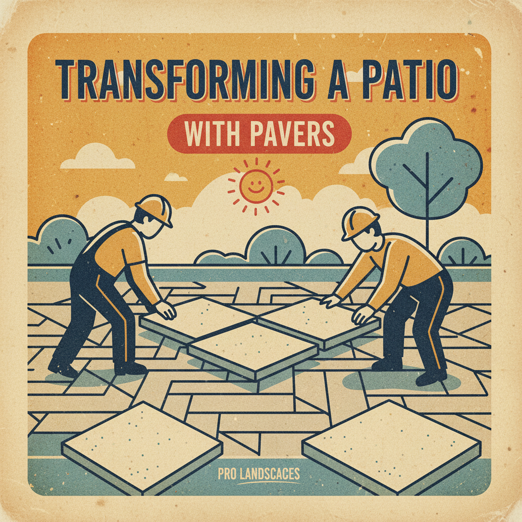 Transforming a Patio with Pavers
