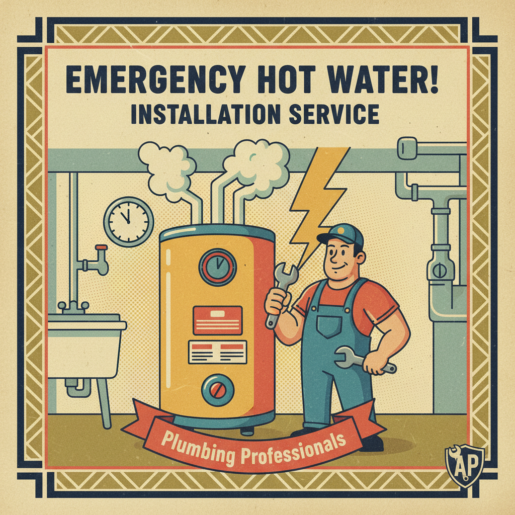 Emergency Hot Water Heater Install