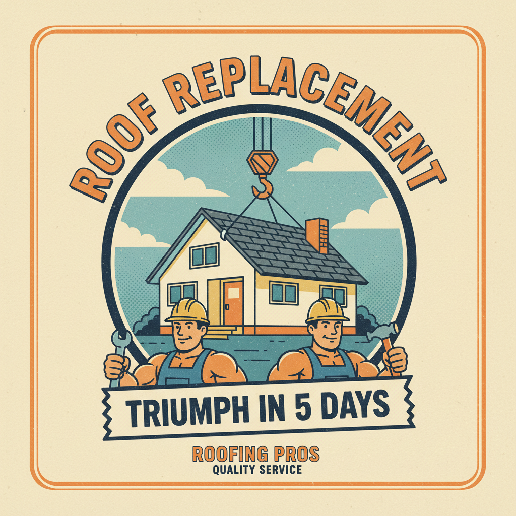 Roof Replacement Triumph in 5 Days
