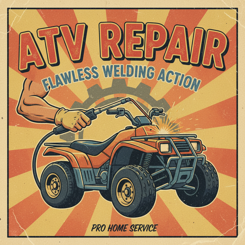 ATV Repair: Flawless Welding Action