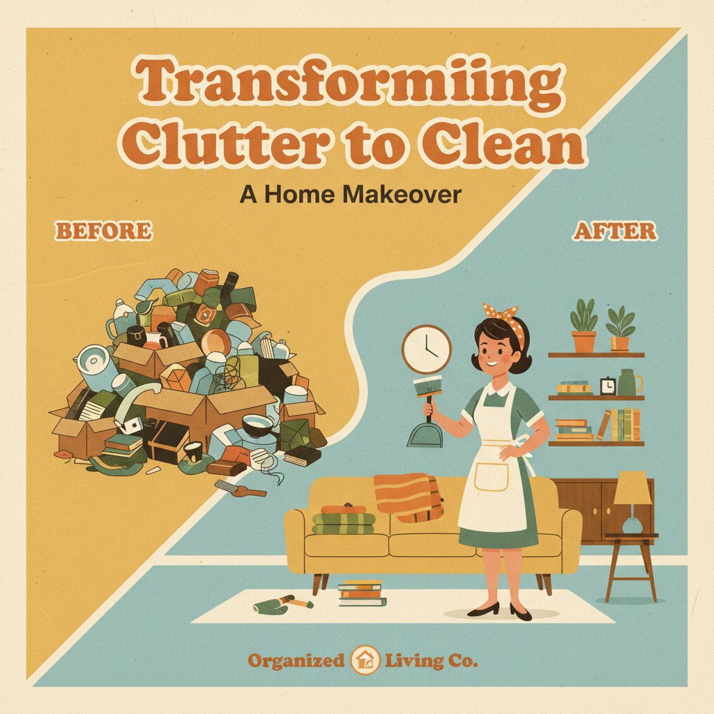Transforming Clutter to Clean: A Home Makeover