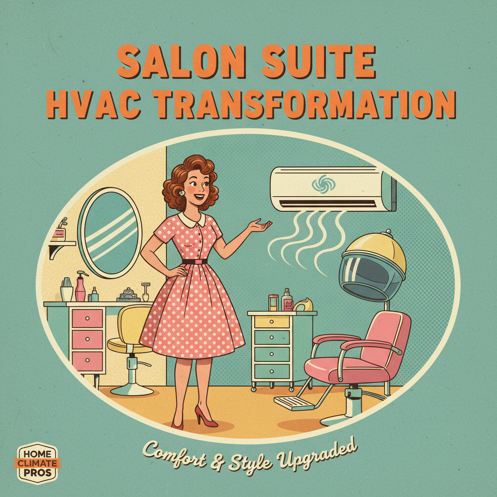 Salon Suite HVAC Transformation