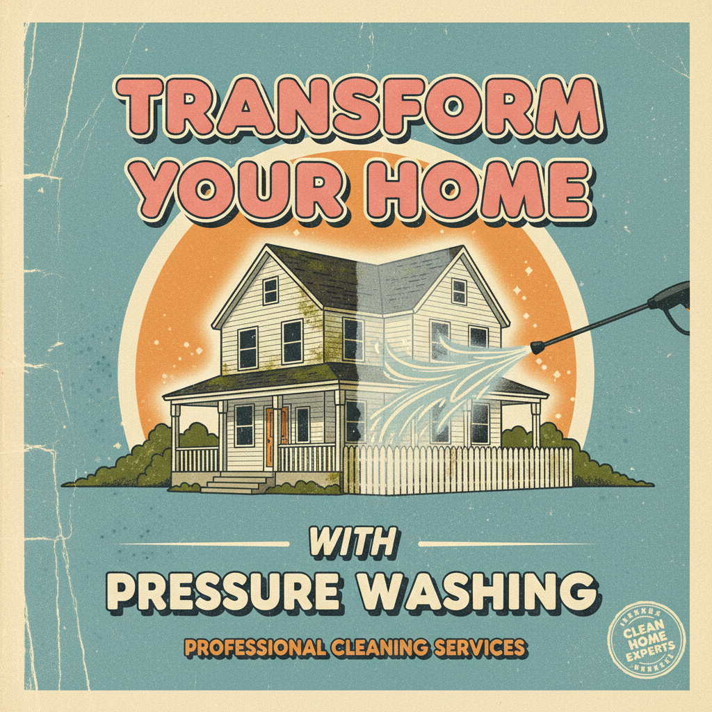 Transform Your Home with Pressure Washing