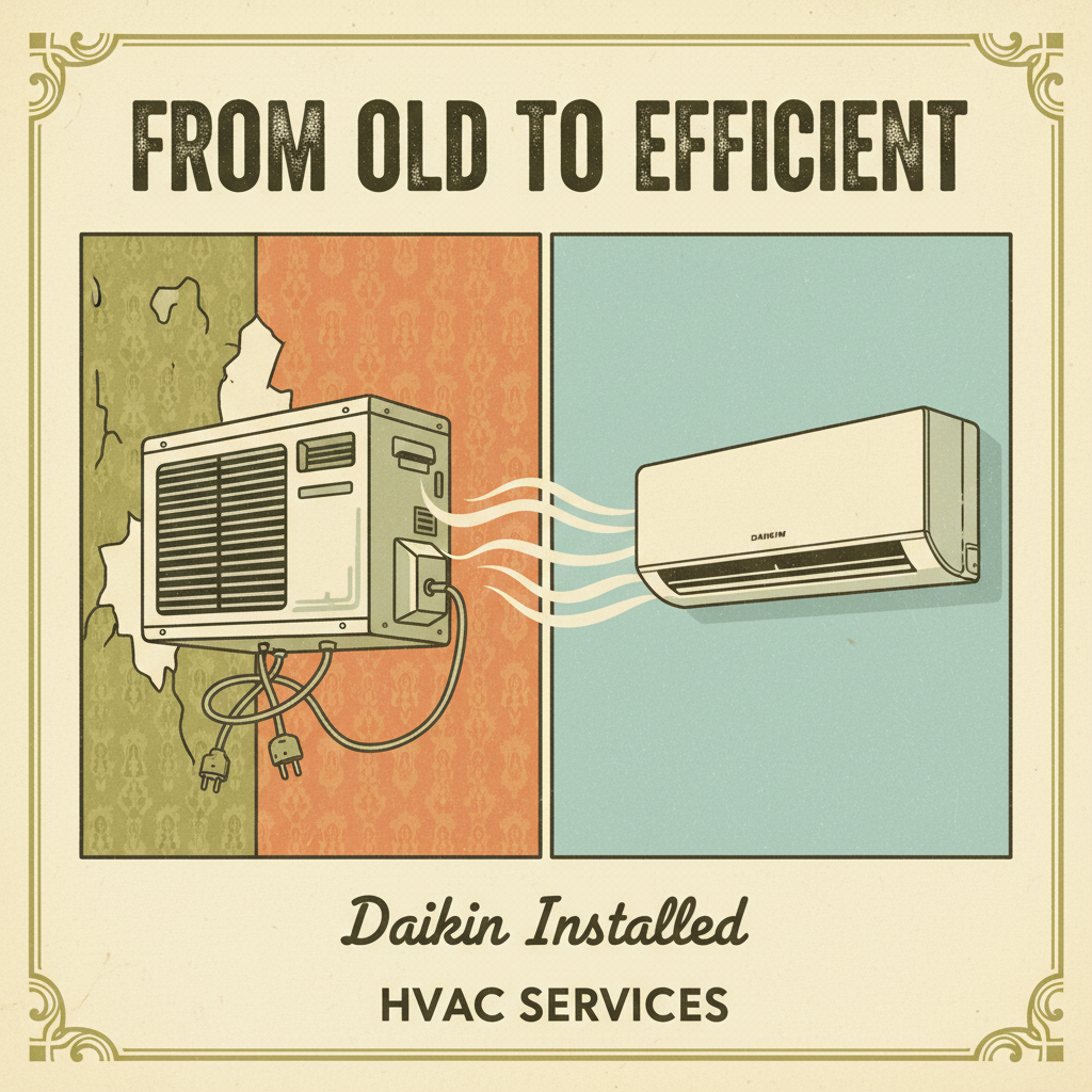 From Old to Efficient: Daikin Installed