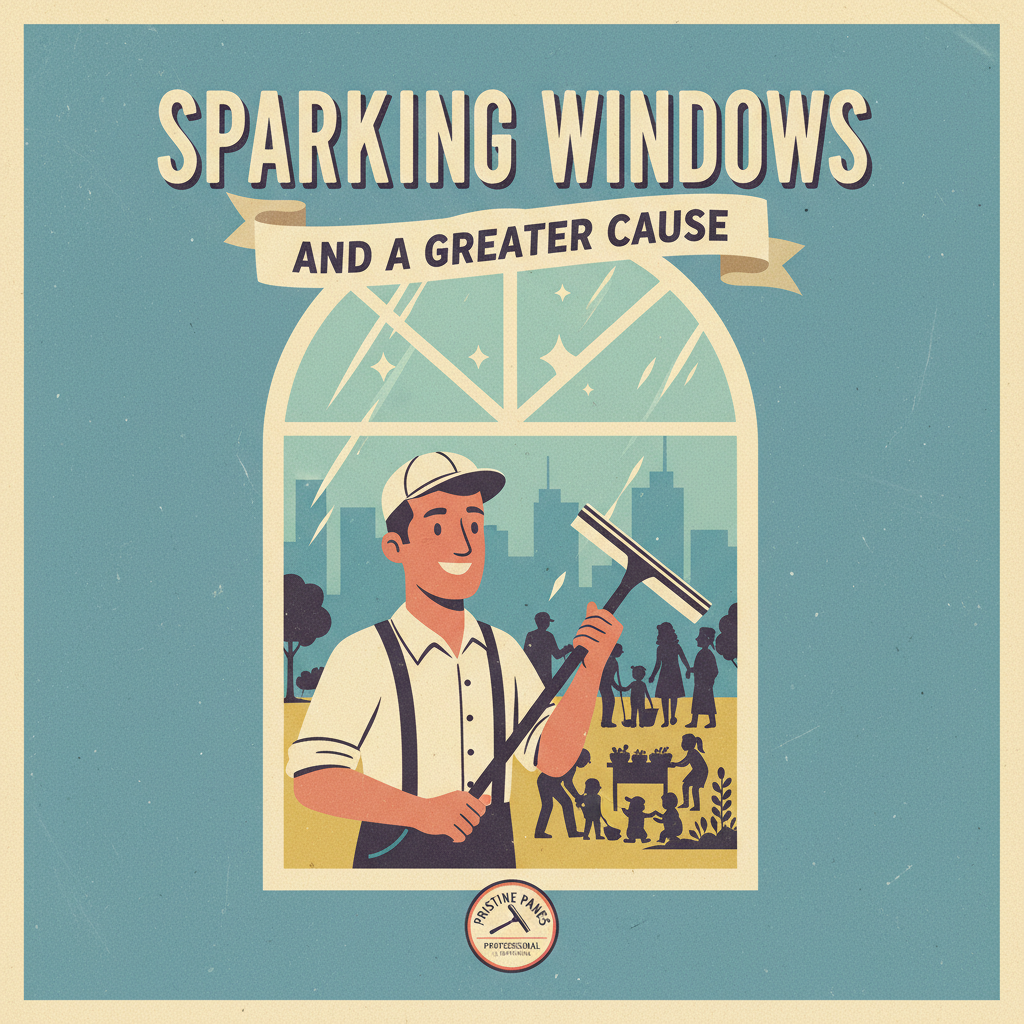 Sparkling Windows and a Greater Cause