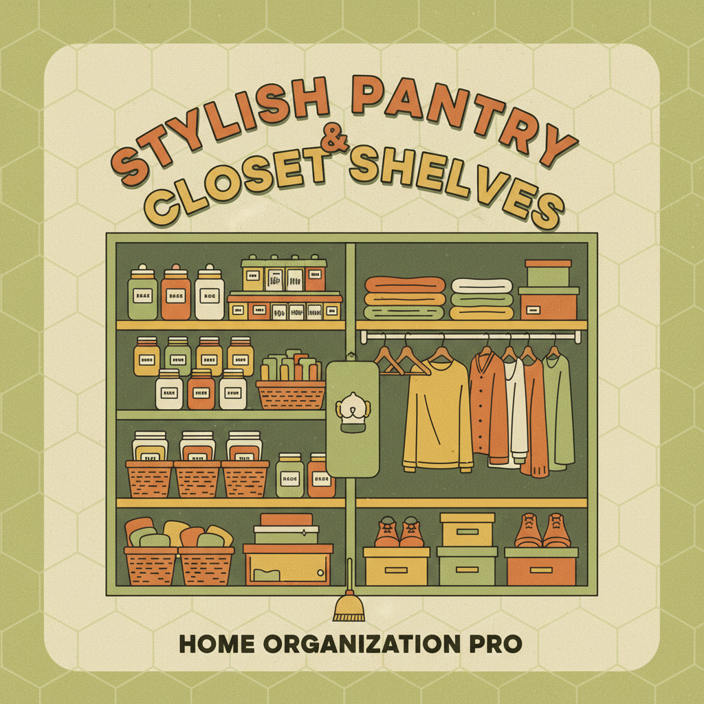 Stylish Pantry & Closet Shelves