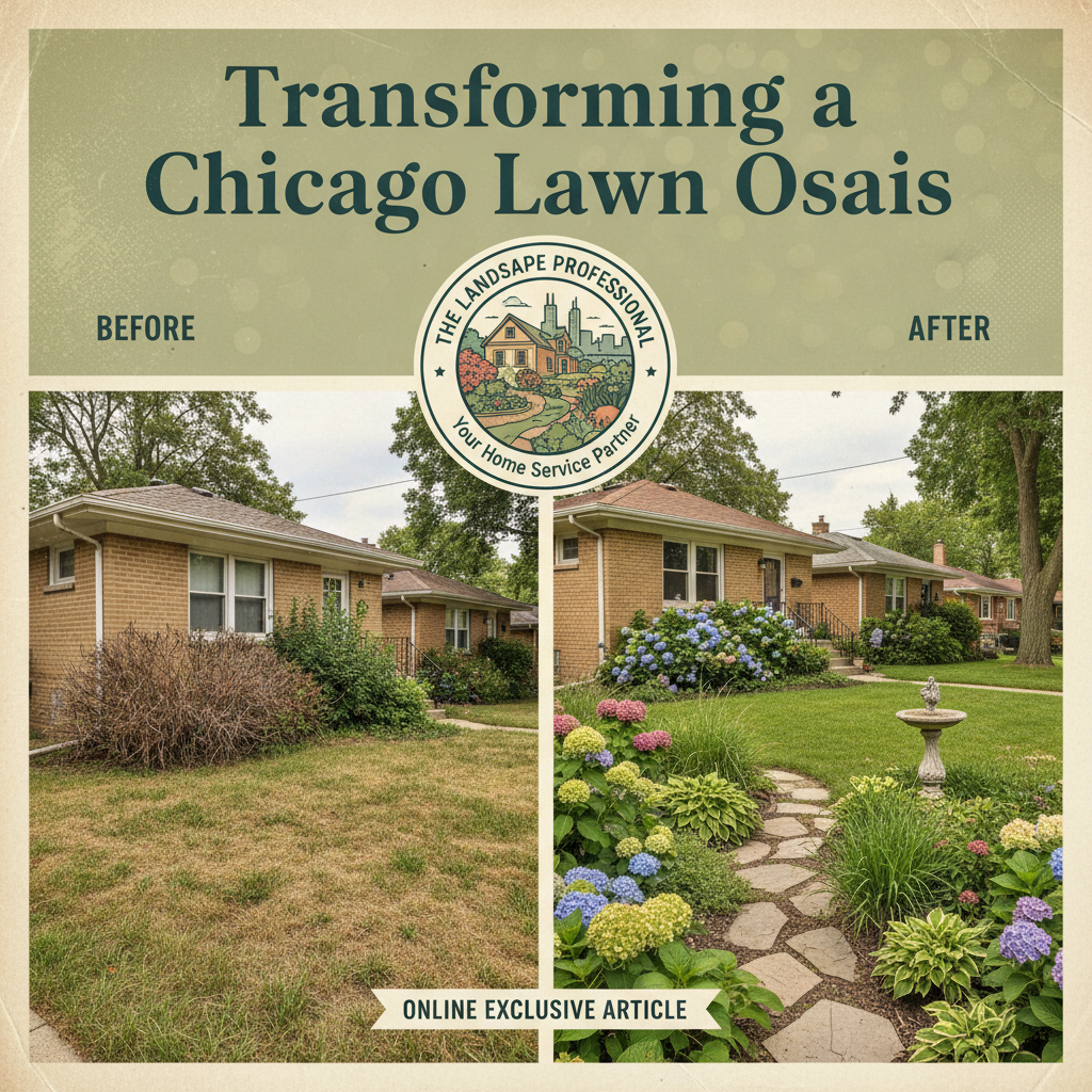 Transforming a Chicago Lawn Oasis