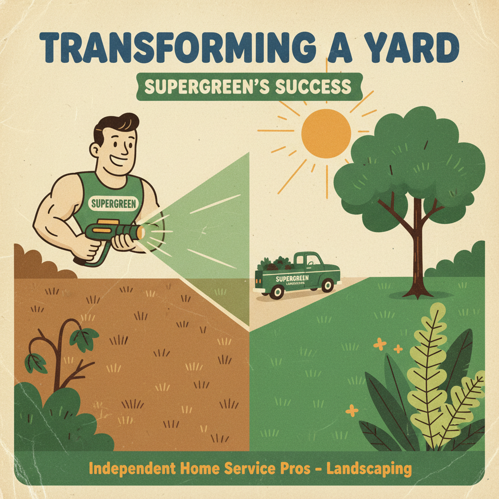 Transforming a Yard: Supergreen's Success