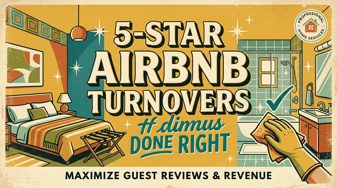 5-Star Airbnb Turnovers Done Right