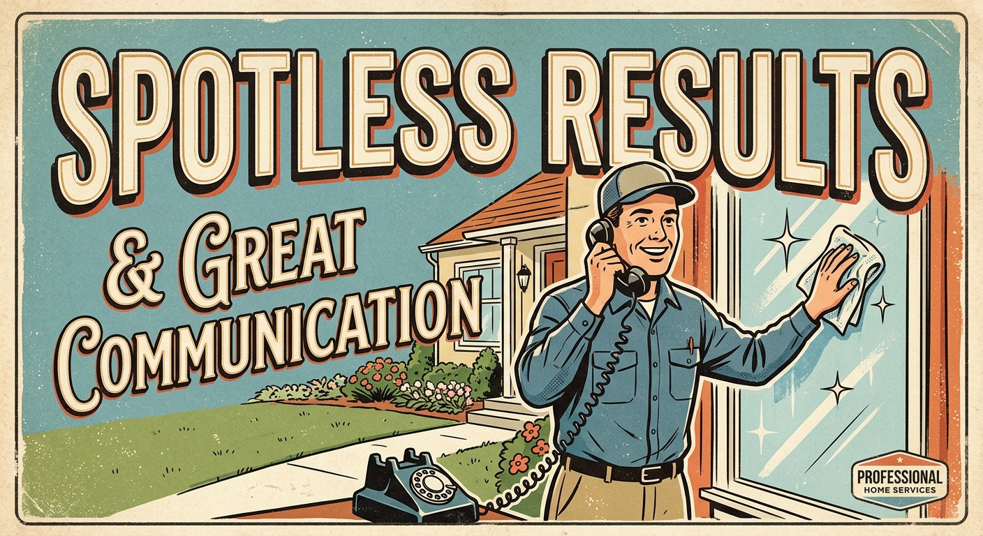 Spotless Results & Great Communication