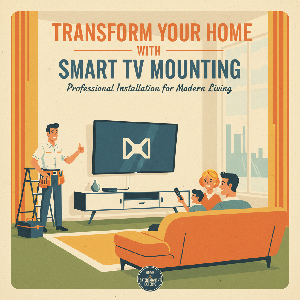 Transform Your Home with Smart TV Mounting