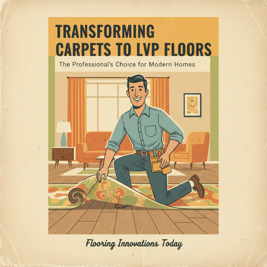 Transforming Carpets to LVP Floors