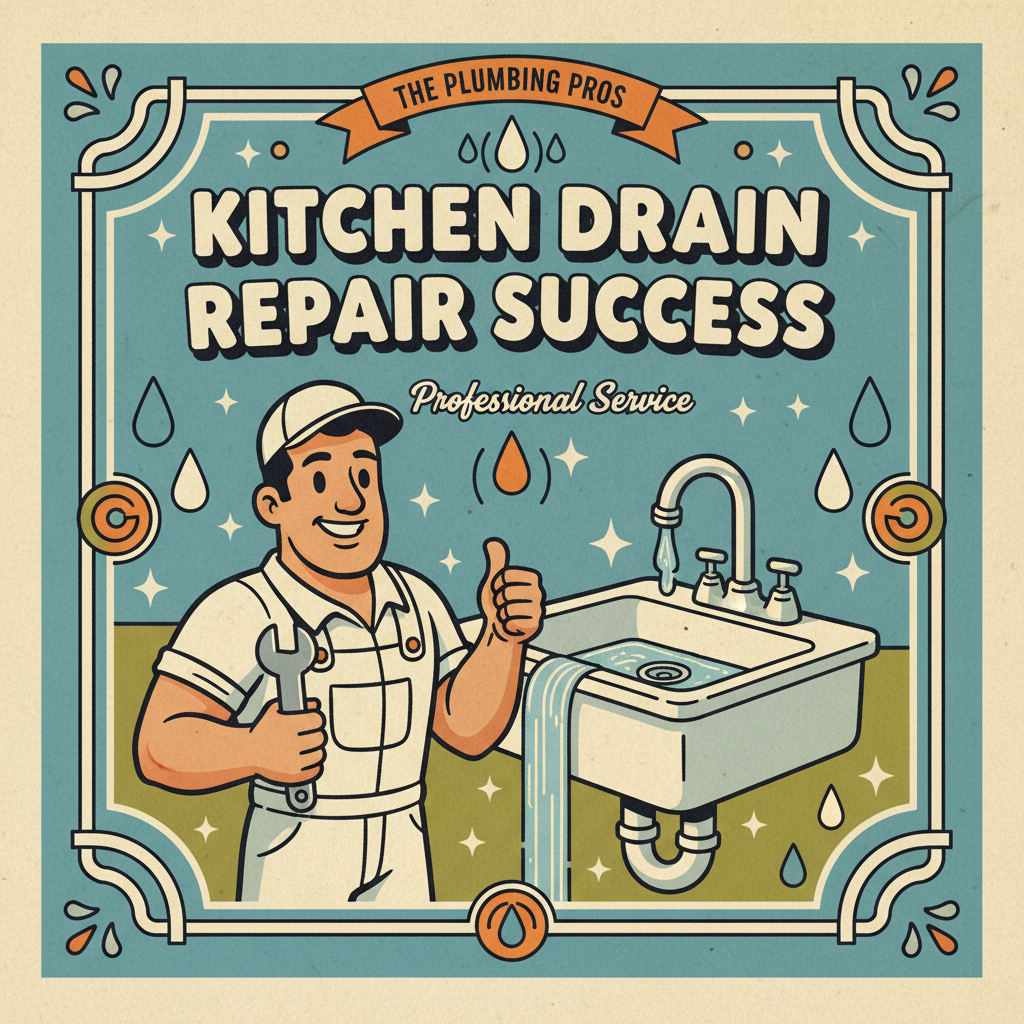 Kitchen Drain Repair Success