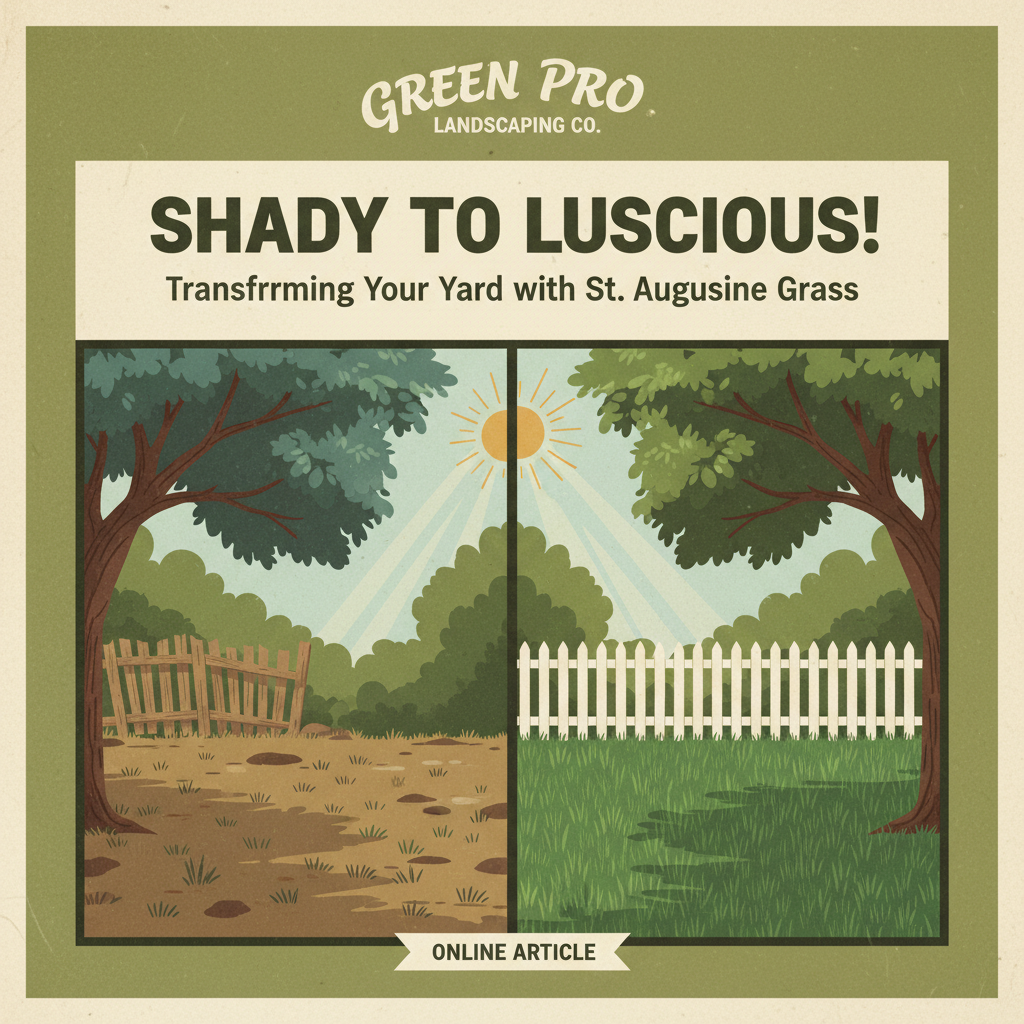Transforming a Shady Yard with St. Augustine Grass