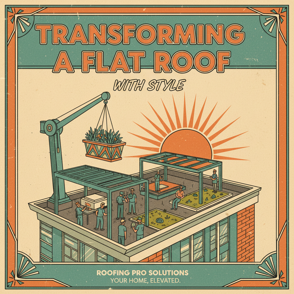 Transforming a Flat Roof with Style