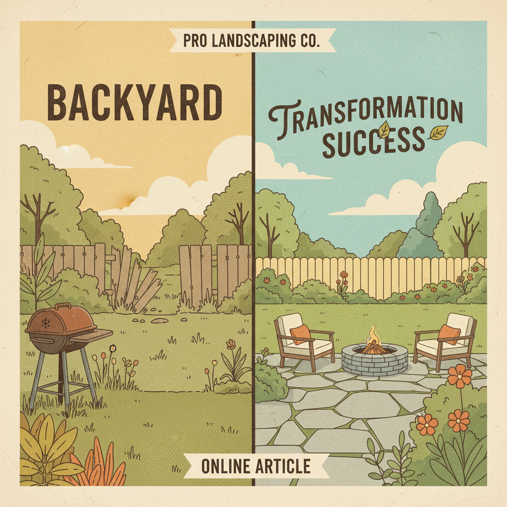 Backyard Transformation Success