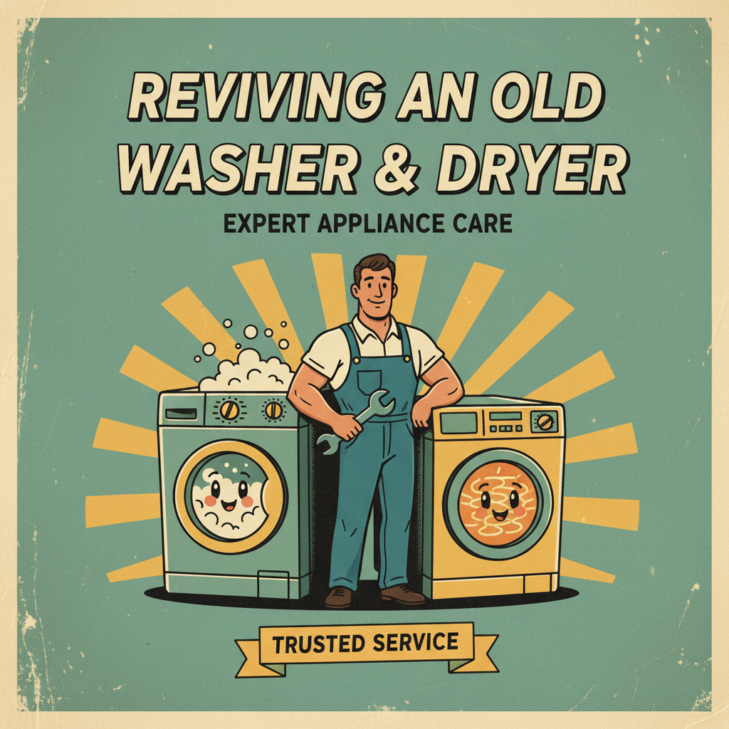 Reviving an Old Washer & Dryer