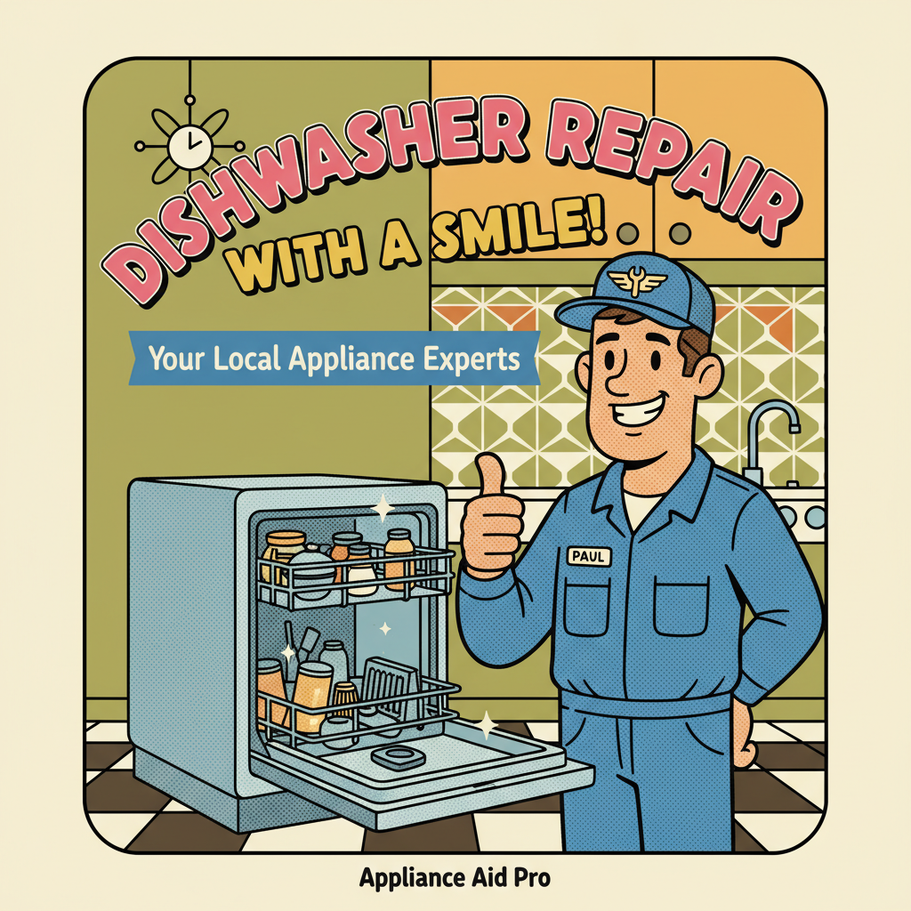 Dishwasher Repair with a Smile!