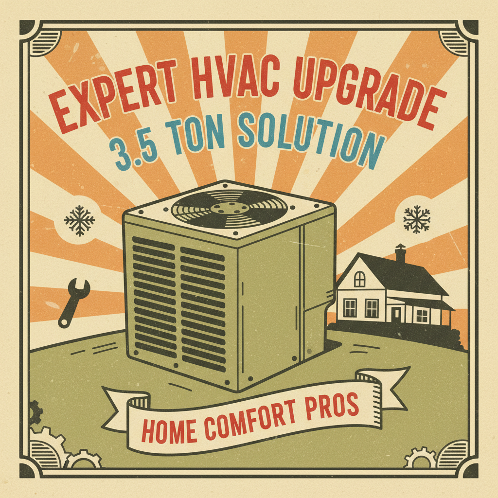 Expert HVAC Upgrade: 3.5 Ton Solution