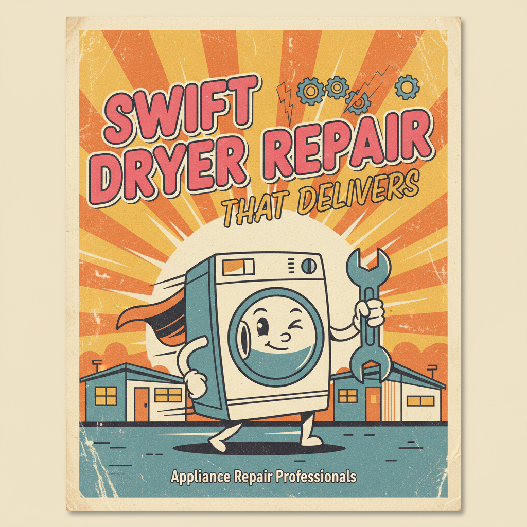 Swift Dryer Repair That Delivers