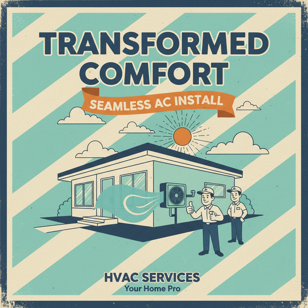 Transformed Comfort: Seamless AC Install