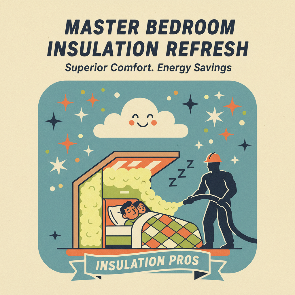 Master Bedroom Insulation Refresh