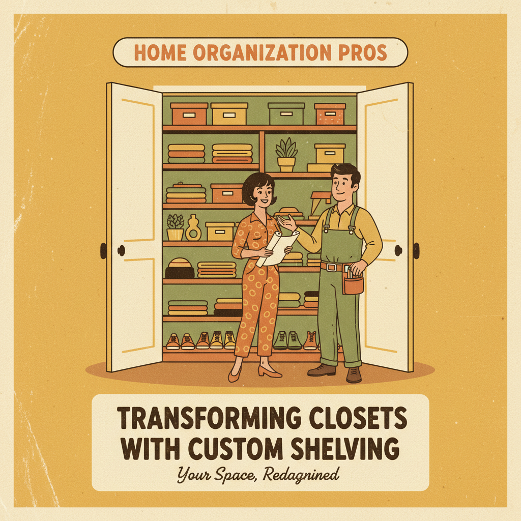 Transforming Closets with Custom Shelving