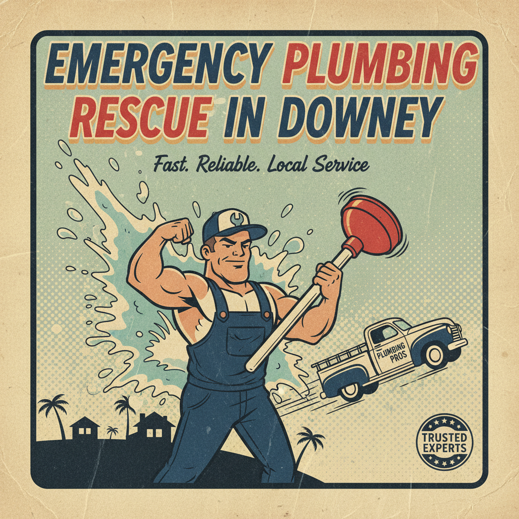 Emergency Plumbing Rescue in Downey