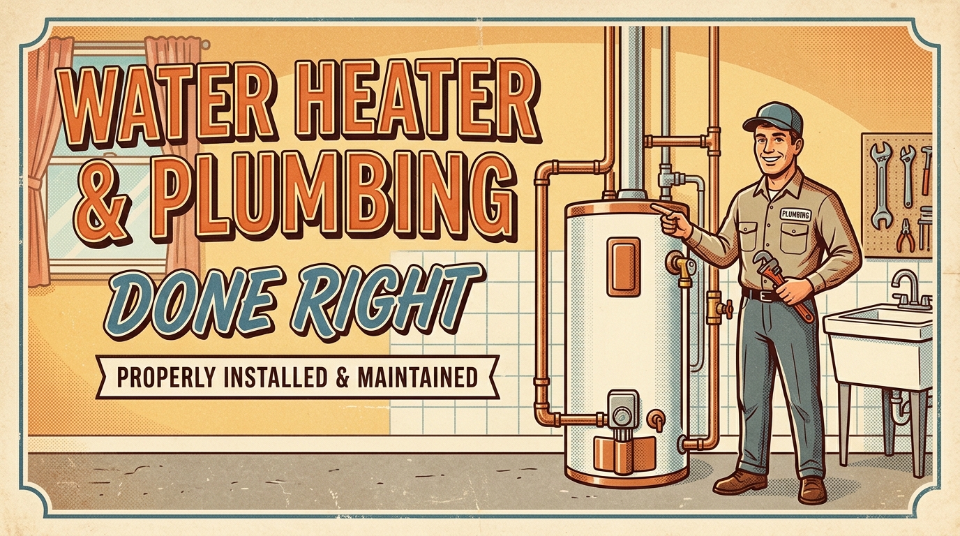 Water Heater & Plumbing Done Right