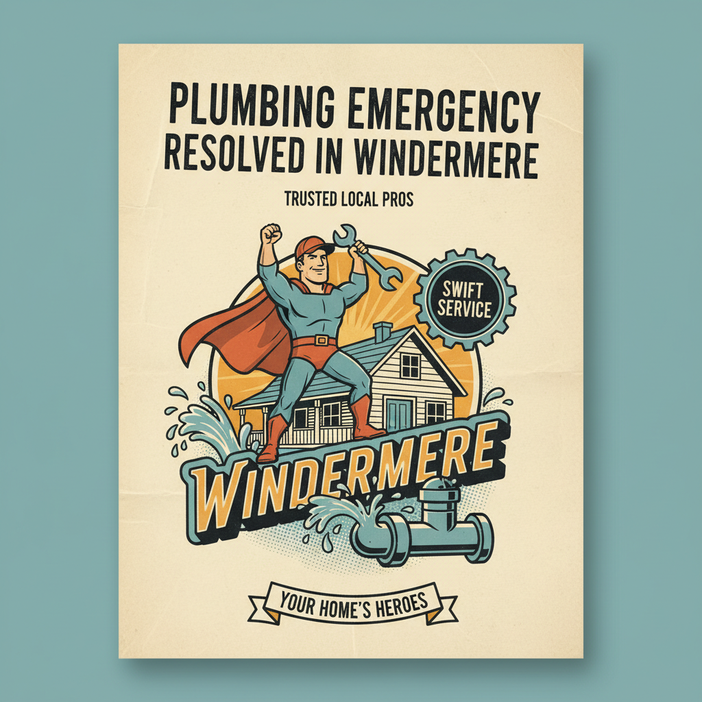 Plumbing Emergency Resolved in Windermere