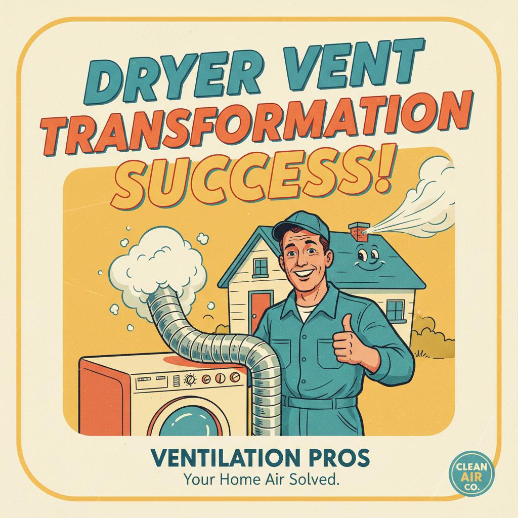 Dryer Vent Transformation Success