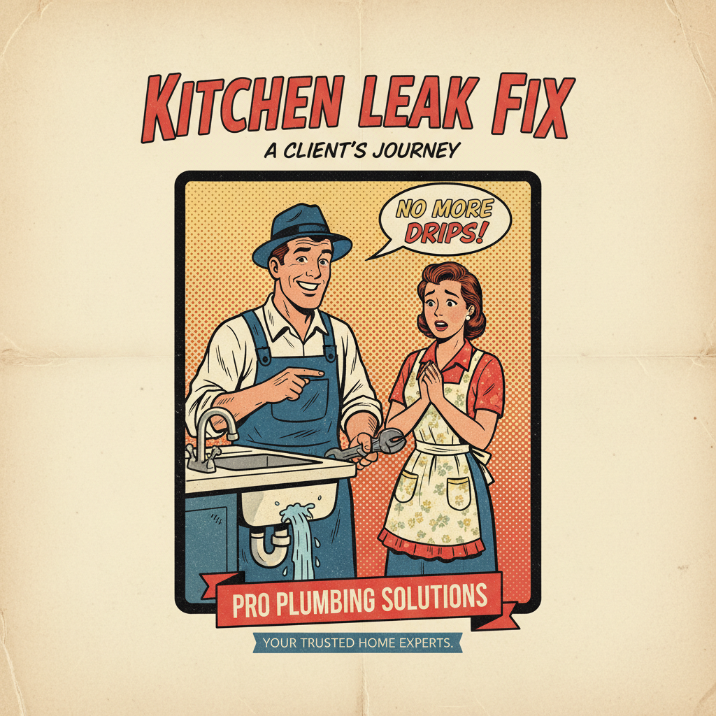 Kitchen Leak Fix: A Client’s Journey