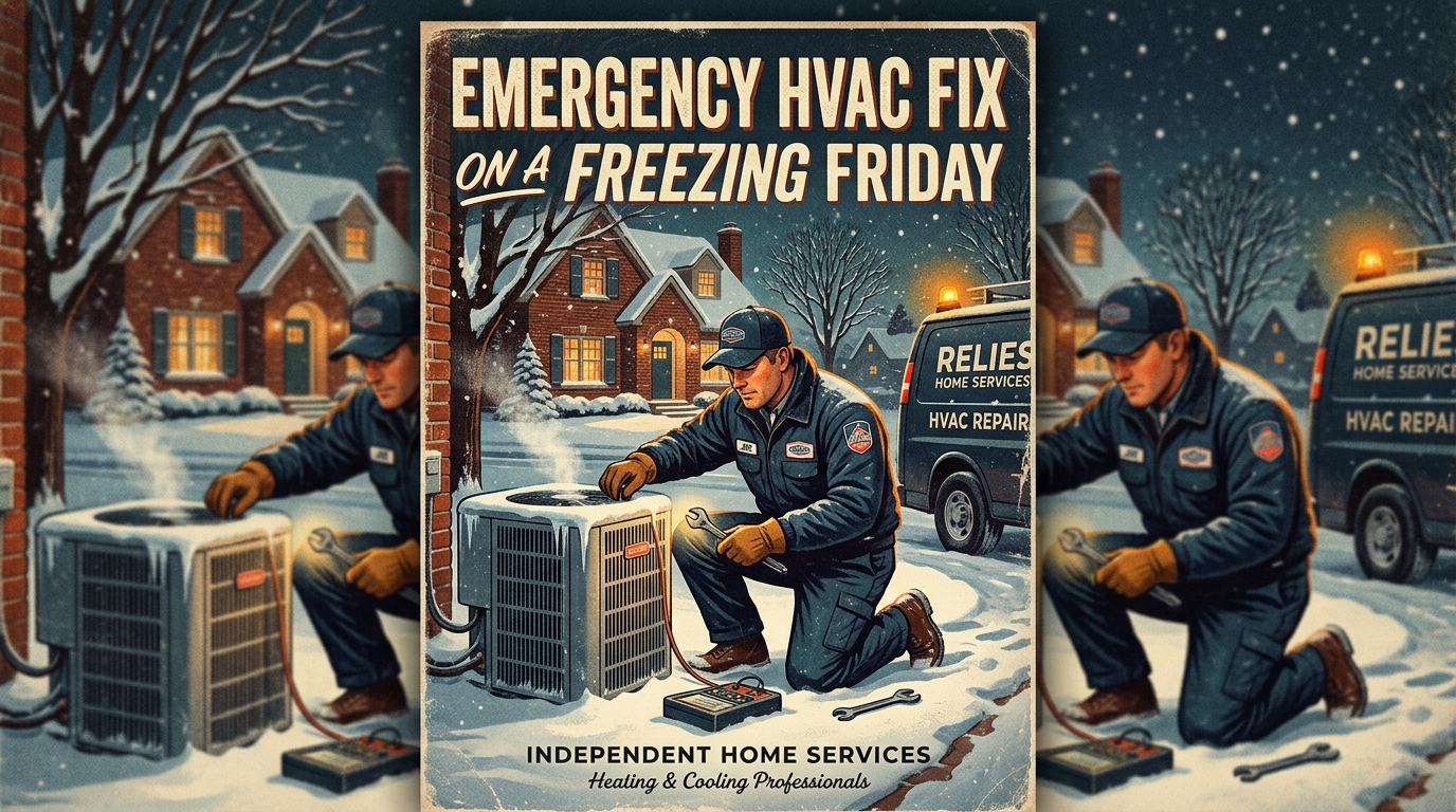 Emergency HVAC Fix on a Freezing Friday