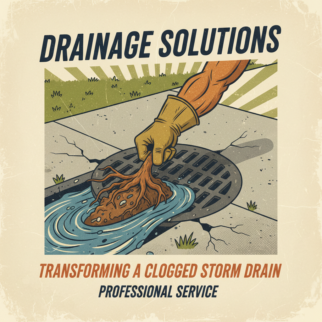Transforming a Clogged Storm Drain