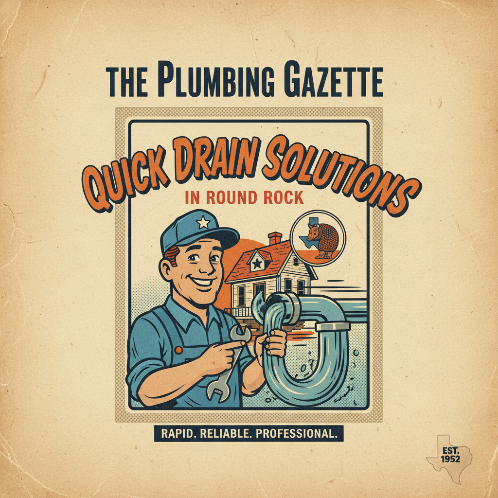 Quick Drain Solutions in Round Rock
